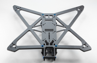 ProtoFPV PROTO5 Cinematic Racer 2 Frame Kit (Rosso red)
