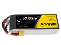 Tattu G-tech 6S 8000mAh 25C 22.2V Lipo Battery Pack with XT60 Plug
