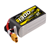 &nbsp;Tattu 1300mAh 6S 160C 22.2V R-Line Version 6.0 ST Lipo Battery Pack with XT60 Plug.