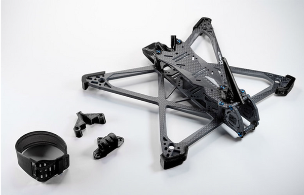 ProtoFPV PROTO5 Cinematic Racer 2 Frame Kit (Stealth Black)