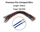 JST SH 1.0mm Connector Kit with 28AWG Pre-Crimped Cables