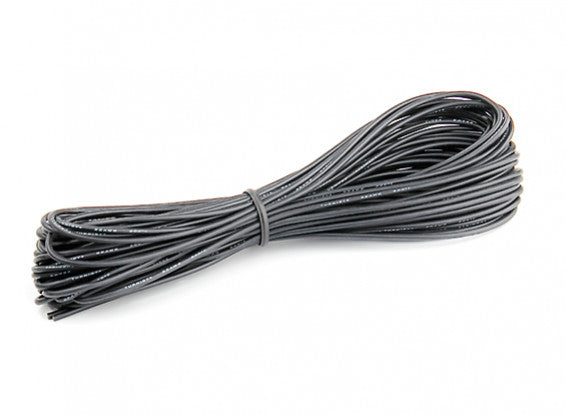 High Quality Silicone 22AWG Wire 10m (Black)