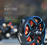 T-MOTOR F2004 KV1700 BLACK AND BLUE
