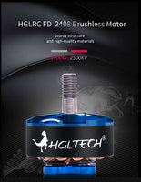 HGLRC Forward 2408 1700KV Brushless Motor (1pcs.)