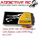 Tattu 22.8V 10C 6S 25000mAh LiPo Battery with XT90 Plug for UAV
