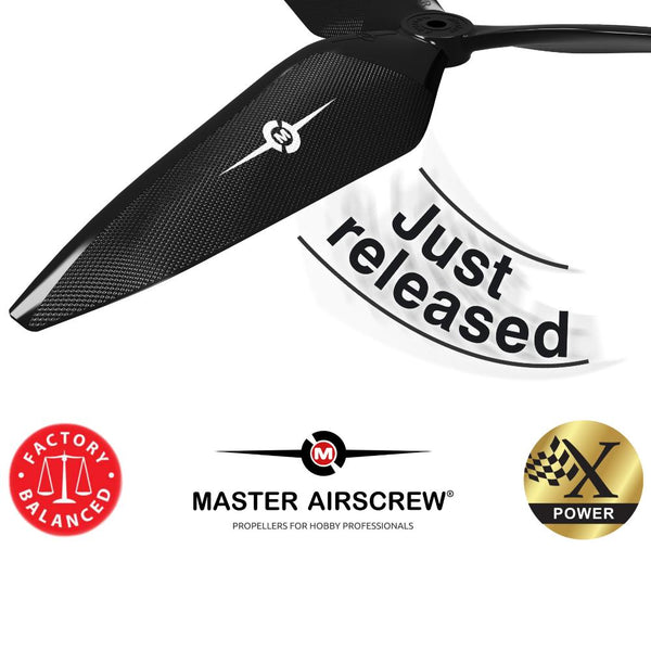 Master Airscrew X-Class 11x10 Triple Prop (CW) Black