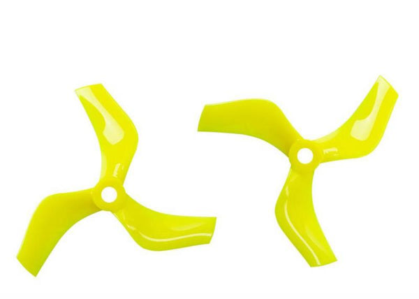 Gemfan 75mm Micro Ducted 3-Blade Propellers (Set of 4) Yellow