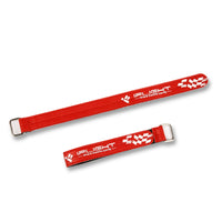iFlight 5pcs RC Reinforced Lipo Battery Strap 20x250mm Non-Slip for FPV Racing Drone Quadcopter (Red)
