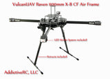 VulcanUAV Raven X-8 1100mm Folding Air Frame Kit