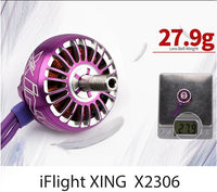 iFlight Xing X2306-2750Kv 3-4S Next Gen Motor Set of 4pcs Purple
