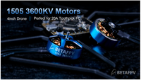 BetaFPV 1505 3600KV Brushless Motors (4pcs.)