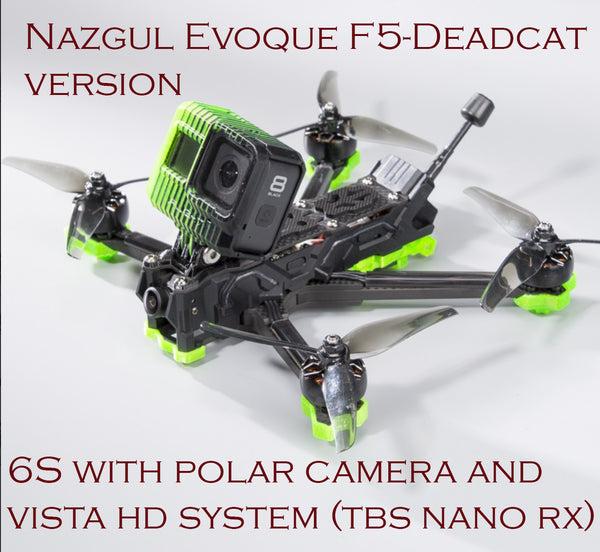 Nazgul Evoque F5D 6S (TBS) w/Caddx Polar Vista HD System