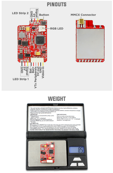 Furiousfpv vtx stealth long range online 2.4 ghz
