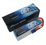 Gens ace 6000mAh 22.2V 100C 6S1P Lipo Battery Pack with EC5 Plug