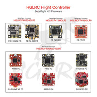 HGLRC FD445 Stack FD F4 Mini Flight Control with FD45A 4 in 1 Mini BLHeli_32 2-6S ESC