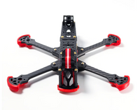 HGLRC Sector 6 V3 HD Freestyle 3K Carbon Fiber Frame Kit for RC Drone FPV