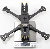 HGLRC Sector 6 V3 HD Freestyle 3K Carbon Fiber Frame Kit for RC Drone FPV