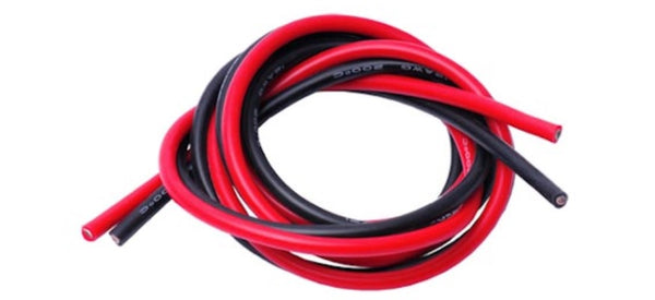 Hyperion High Quality Silicone Wire 10Awg (1M Red + 1M Black Set)