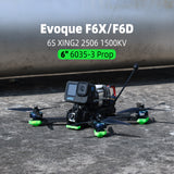 Nazgul Evoque F6 6S w/DJI Camera Vista HD System - TBS-GPS-BNF