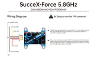 iFlight SucceX-Force 5.8G PIT/25mW/200mW/400mW/800mW Switchable FPV VTX