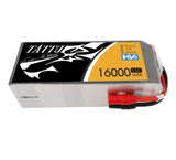 Tattu 22.8V 15C 6S 16000mAh LiPo Battery with AS150+AS150 Plug for UAV