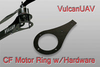 VulcanUAV CF Motor Ring and Hardware Kit